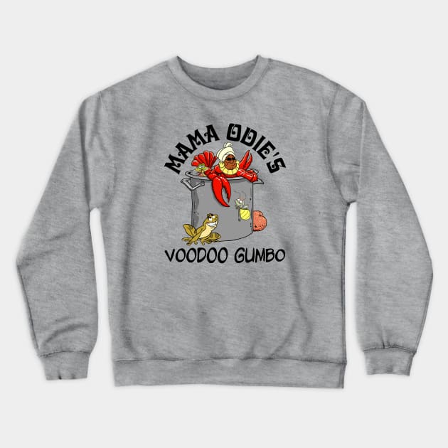 Momma Odie Gumbo Crewneck Sweatshirt by Flip Flops in Fantasyland